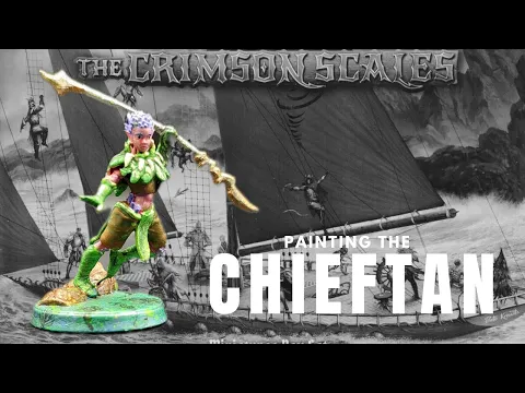 The Orchid Chieftain miniature painting Ready for adventures in Gloomhaven Crimson Scales!