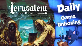 Ierusalem Anno Domini Daily Game Unboxing
