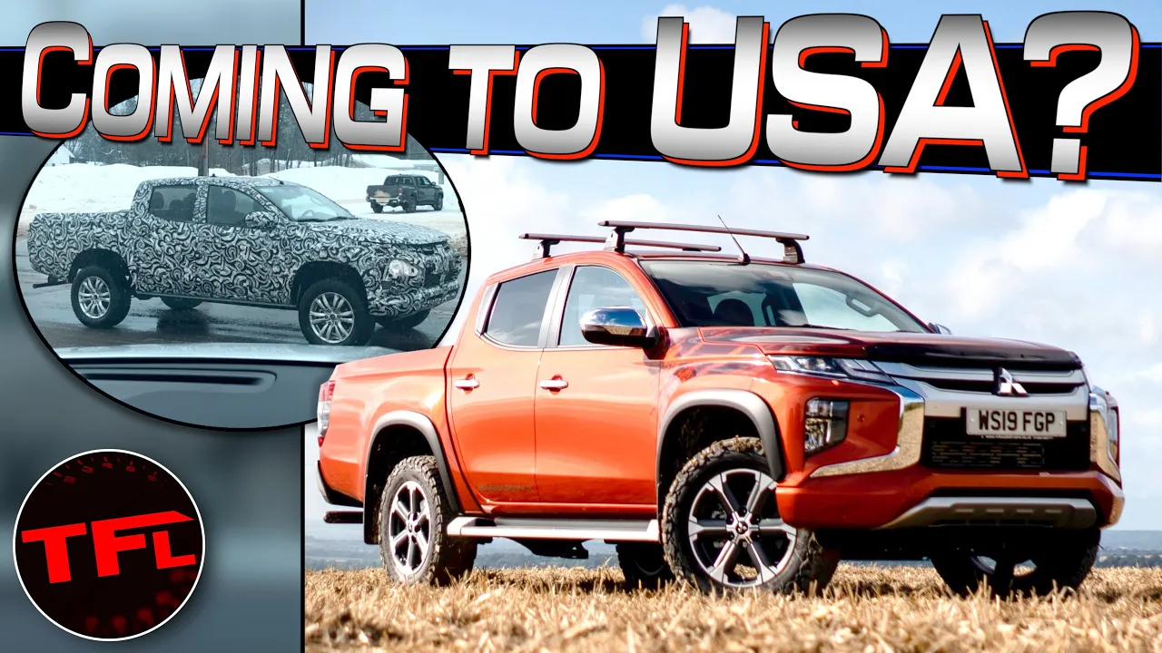 Is Mitsubishi Bringing a Pickup Truck To America? Look at This!