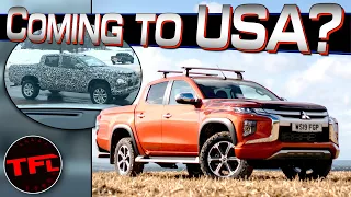 Is Mitsubishi Bringing a Pickup Truck To America? Look at This!