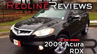 2009 Acura RDX Review, Walkaround, Exhaust, & Test Drive
