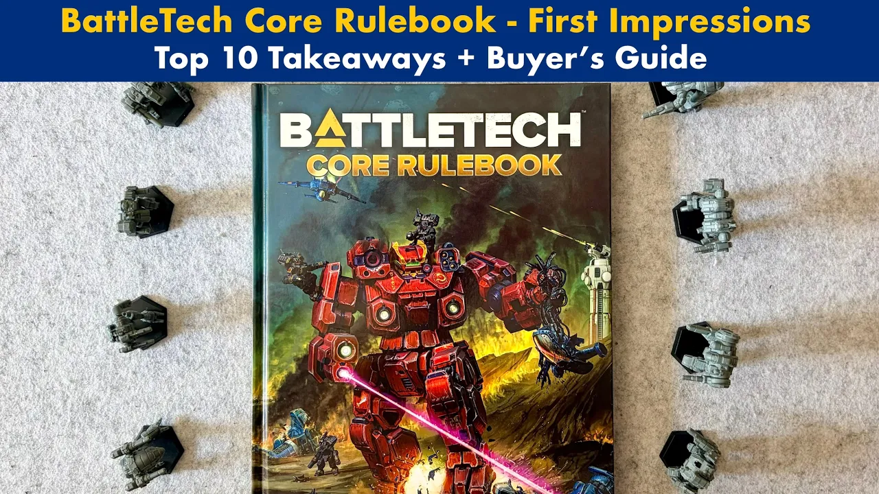 Core Rulebook First Impressions and Buyer’s Guide! | BattleTech Rules Enter a New Era