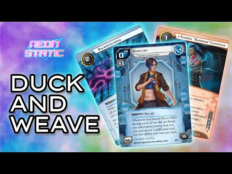 Netrunner - Duck and Weave - LIVE IRL Games