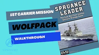 Spruance leader- first carrier mission