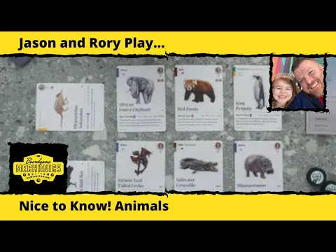 The Boardgame Mechanics Play Nice to Know! Animals