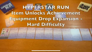 Hyperstar Run (Button Shy Games) - Item Unlocks Achievement (Equipment Drop / Hard)
