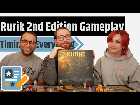 Rurik Second Edition Gameplay - It's Not About Who Has Power...It's About When You Have Power