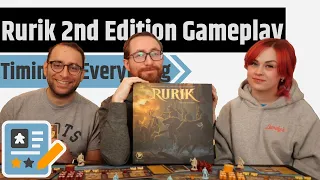 Rurik Second Edition Gameplay - It's Not About Who Has Power...It's About When You Have Power