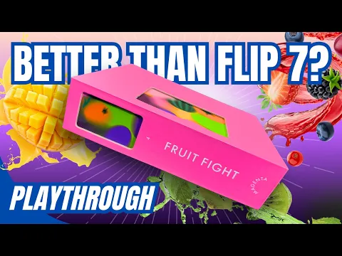 Fruit Fight - Playthrough (CMYK Magenta Series)