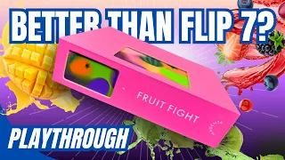 Fruit Fight - Playthrough (CMYK Magenta Series)