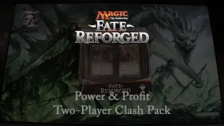 Magic: The Gathering: Fate Reforged: Power & Profit Two-Player Clash Pack