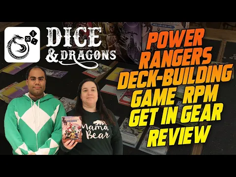 Power Rangers Deckbuilding Game - RPM Get in Gear Review