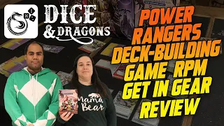 Power Rangers Deckbuilding Game - RPM Get in Gear Review