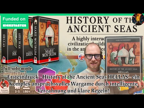 History of the Ancient Seas HELLAS - Komplexes Wargame mit intelligenter Verzahnung & klaren Regeln!
