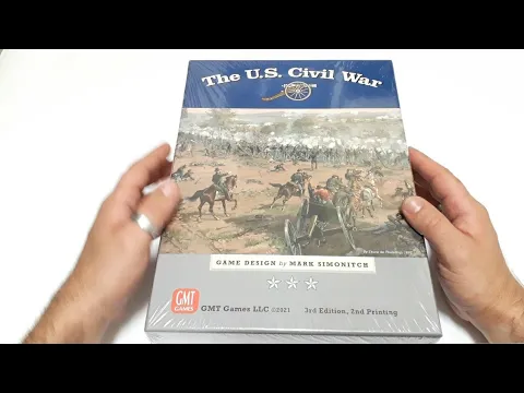 GMT - The U.S. Civil War - Unboxing PT