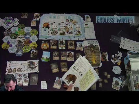 Join us for Unboxing and play thru of Endless Winter
