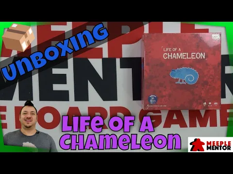 Meeple Mentor Unboxes Life of a Chameleon