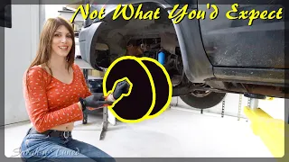 Test Fitting Wheels on My Little Sisters Xterra // New Shop Vlog