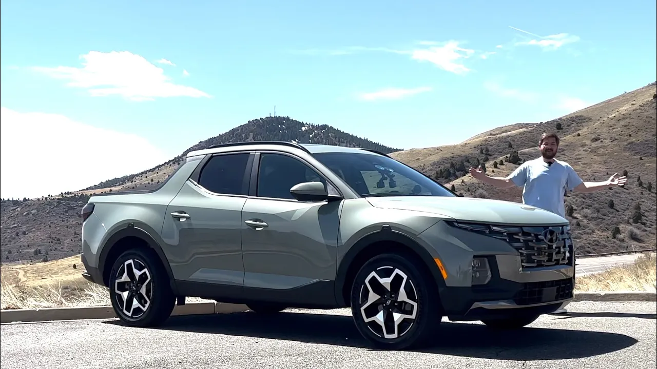 Hyundai's Highway Driving Assist Takes On The Hogback Challenge! 2022 Santa Cruz w/ HDA 1