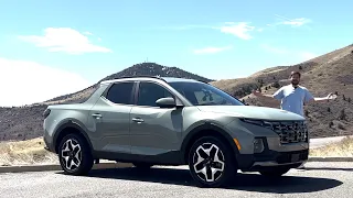 Hyundai's Highway Driving Assist Takes On The Hogback Challenge! 2022 Santa Cruz w/ HDA 1