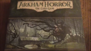 An Unboxing of Arkham Horror the Card game:The Dunwich Legacy