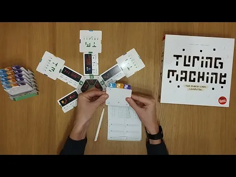 Turing Machine #boardgame #amassgames #gametok #playthrough #howtoplay #review #solo #abstract