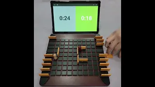 Quoridor Blitz: The Fast-Track Maze Challenge! 🏃💨 #boardgame