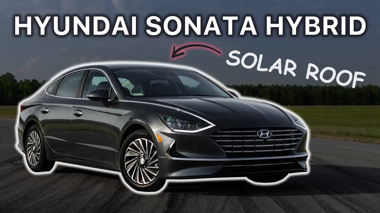 Hyundai Sonata Hybrid Review - Solar Charging!