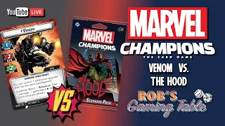 Marvel Champions Solo Playthroughs (Venom vs. The Hood)