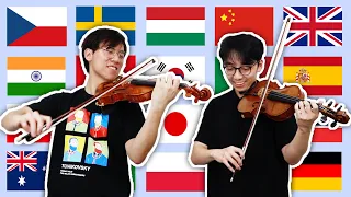 2 Violins 24 Countries
