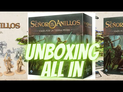 Viajes por la Tierra Media Unboxing | Juego de mesa