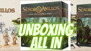 Viajes por la Tierra Media Unboxing | Juego de mesa