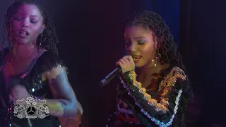 Chloe x Halle Perform “Happy Without Me” on JIMMY KIMMEL LIVE!