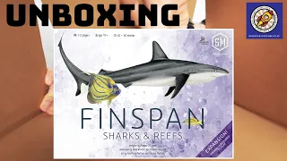 Finspan Sharks & Reefs Expansion Unboxing