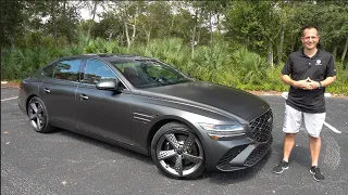 Is the 2025 Genesis G80 3.5T a BETTER new luxury sport sedan than a BMW 540i?