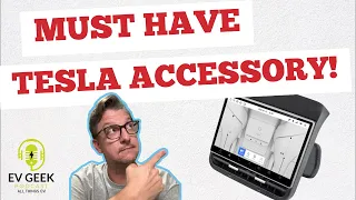 Tesla Rear Screen: This Accessory is a GAME CHANGER | The EV Geek