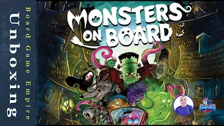 Monsters on Board Unboxing - Final Frontier Games