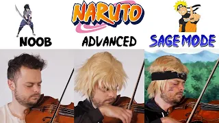 5 Levels of Naruto Music: Noob to Sage Mode