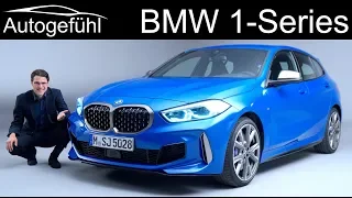 all-new BMW 1-Series Exterior Interior REVIEW M135i vs Sport Line - Autogefühl