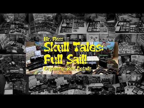 Skull Tales: Full Sail! - Organizer Box Details