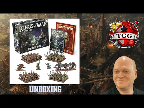 Kings of War 2 Player Starter Set - War in the Holds Unboxing | Goblins vs Ratkin!