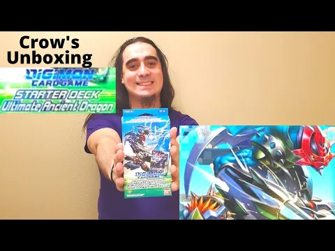 Crow's unboxing Digimon ST9 Ultimate Ancient Dragon Stater deck