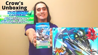 Crow's unboxing Digimon ST9 Ultimate Ancient Dragon Stater deck