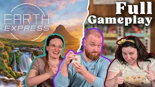 It Should Be Illegal for a Game to be this Strategic and Fast | Earth Express Playthrough