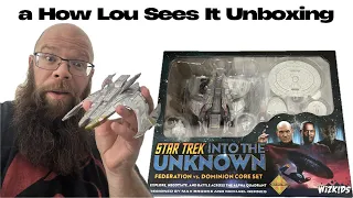 Star Trek Into the Unknown Federation vs Dominion Core Set Unboxing