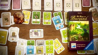The Castles of Burgundy, the cardgame - Solo Playthrough - Will I win this time?