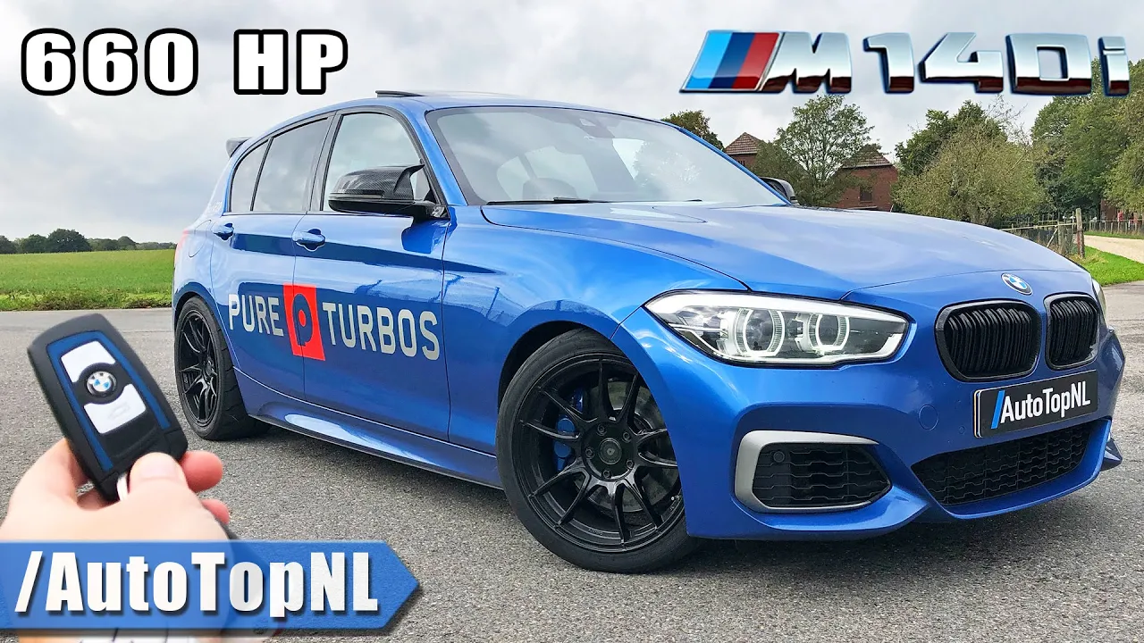 665HP BMW M140i xDrive REVIEW on AUTOBAHN [NO SPEED LIMIT] by AutoTopNL