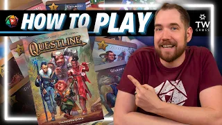 an EPIC 7 Card ADVENTURE | How to Play QUESTLINE | Board Game Tutorial