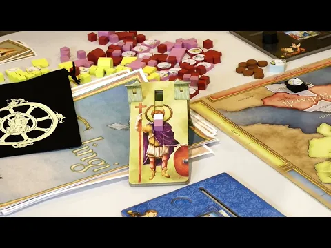 Carolingi Vorstellung und Ersteindruck (Sea Cove Games) / Essen 2023 / Herner Spielewahnsinn 2023