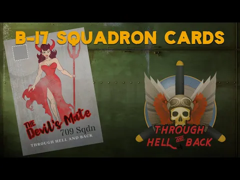 The B-17 Expansion Squadron rules forThrough Hell and Back ww2 bomber game.